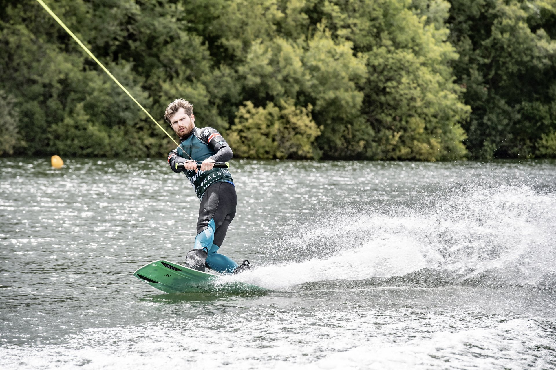 Morgan Thomas at the 2022 Malibu Boats UK Wakeboard And Wakesurf Nationals